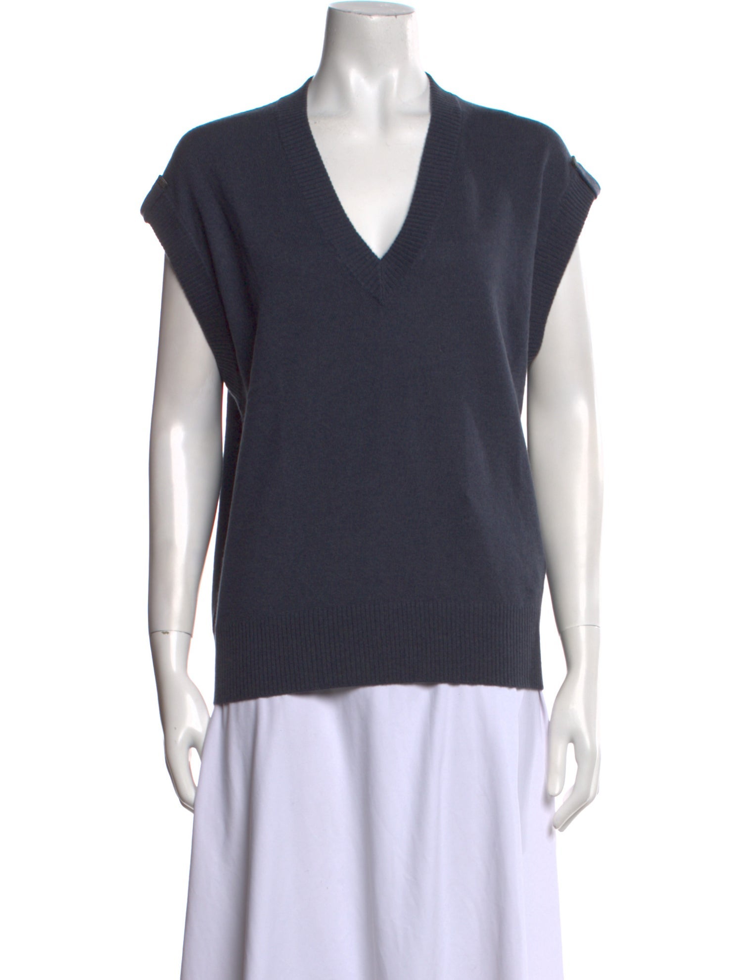 Brunello Cucinelli Cashmere V-Neck Sweater w/ Tags