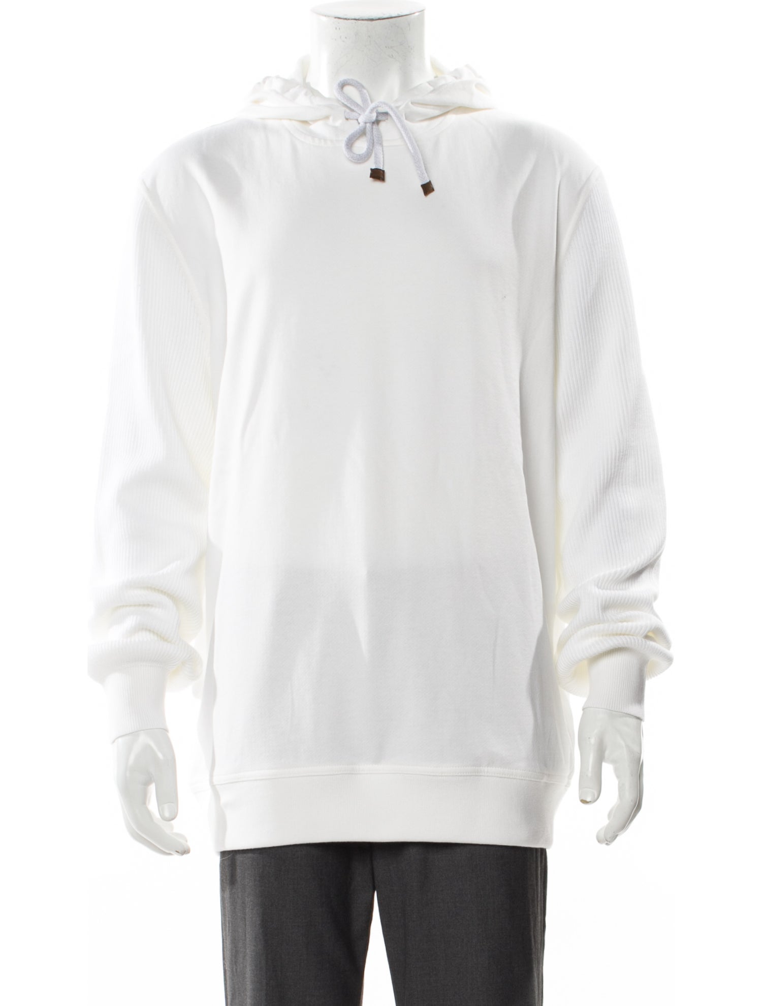 Brunello Cucinelli Mock Neck Long Sleeve Sweatshirt