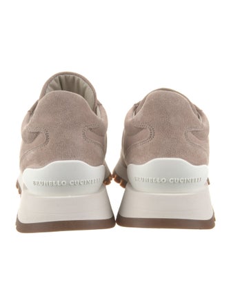 Brunello Cucinelli Monili Suede Sneakers