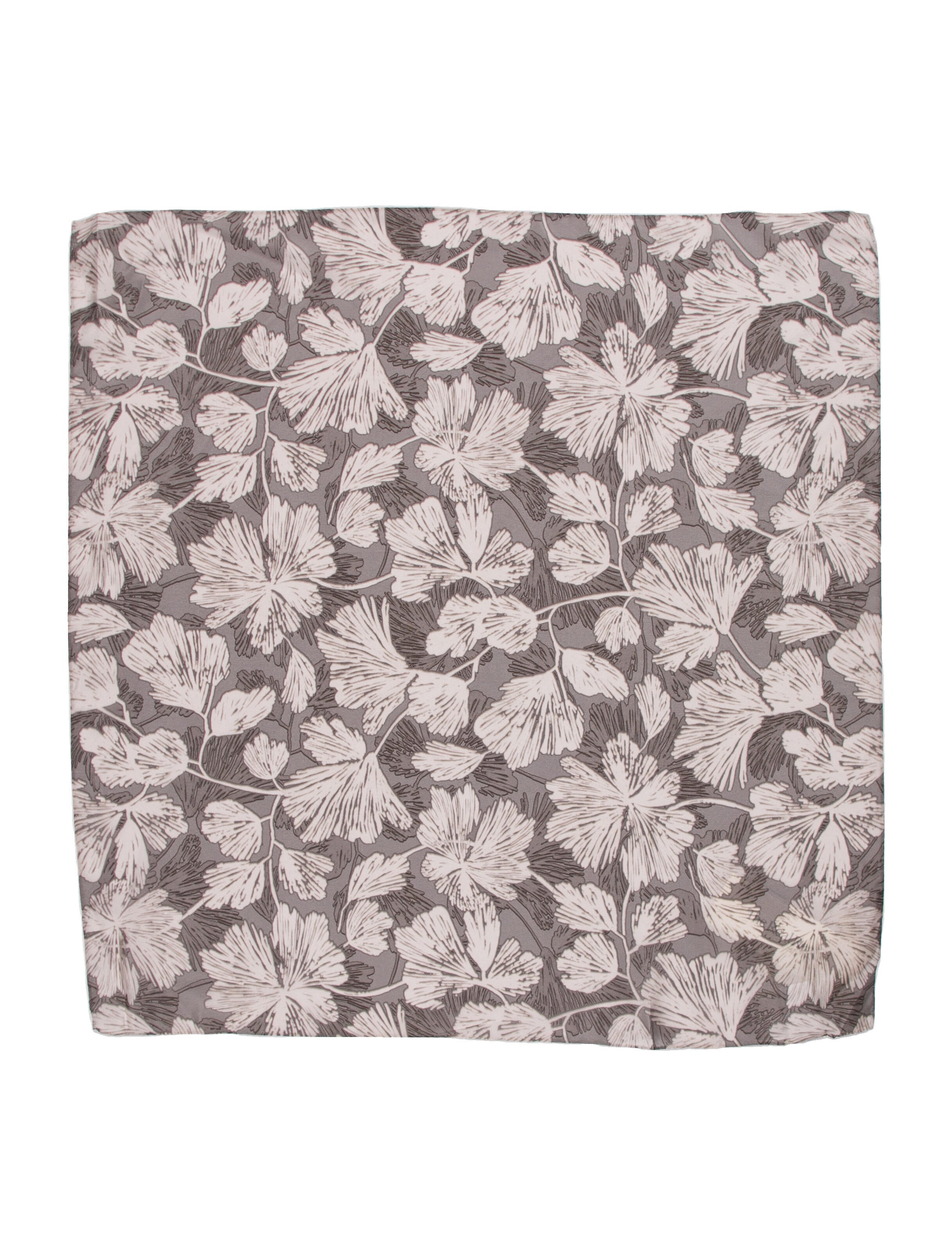 Brunello Cucinelli Silk Floral Print Scarf