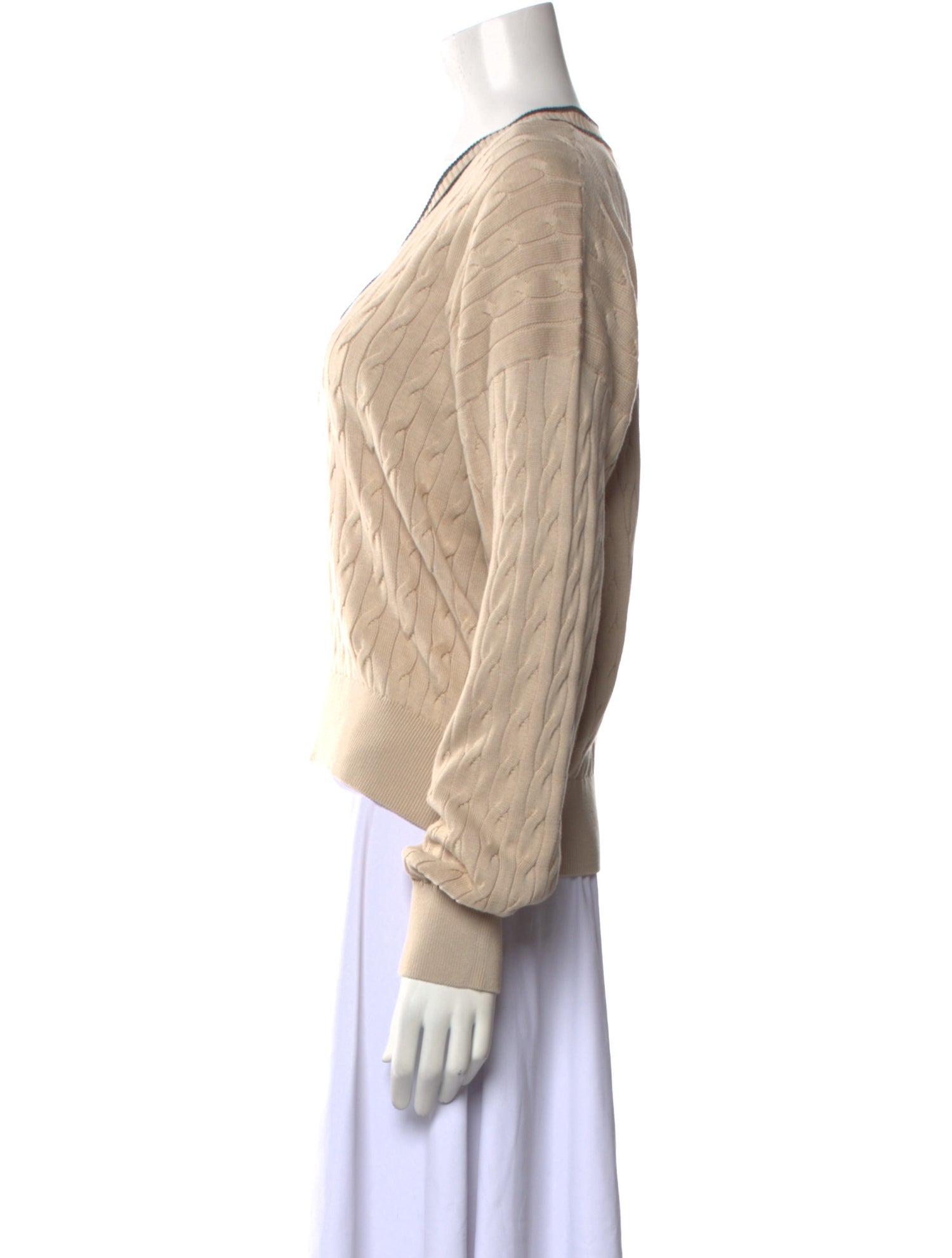 Brunello Cucinelli V-Neck Sweater w/ Tags