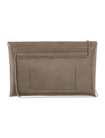 Brunello Cucinelli Monili Patent Leather Wallet