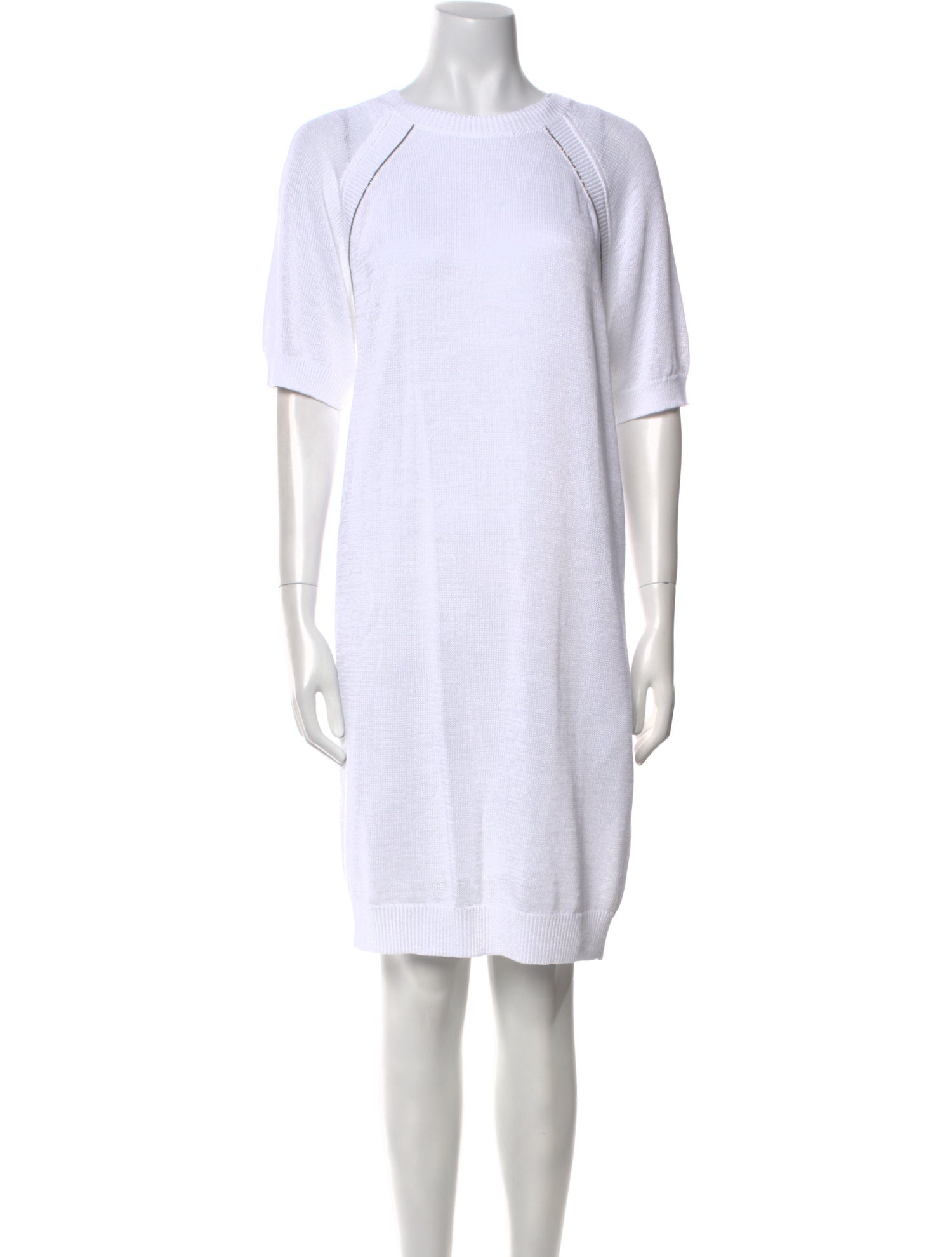 Brunello Cucinelli Crew Neck Knee-Length Dress w/ Tags