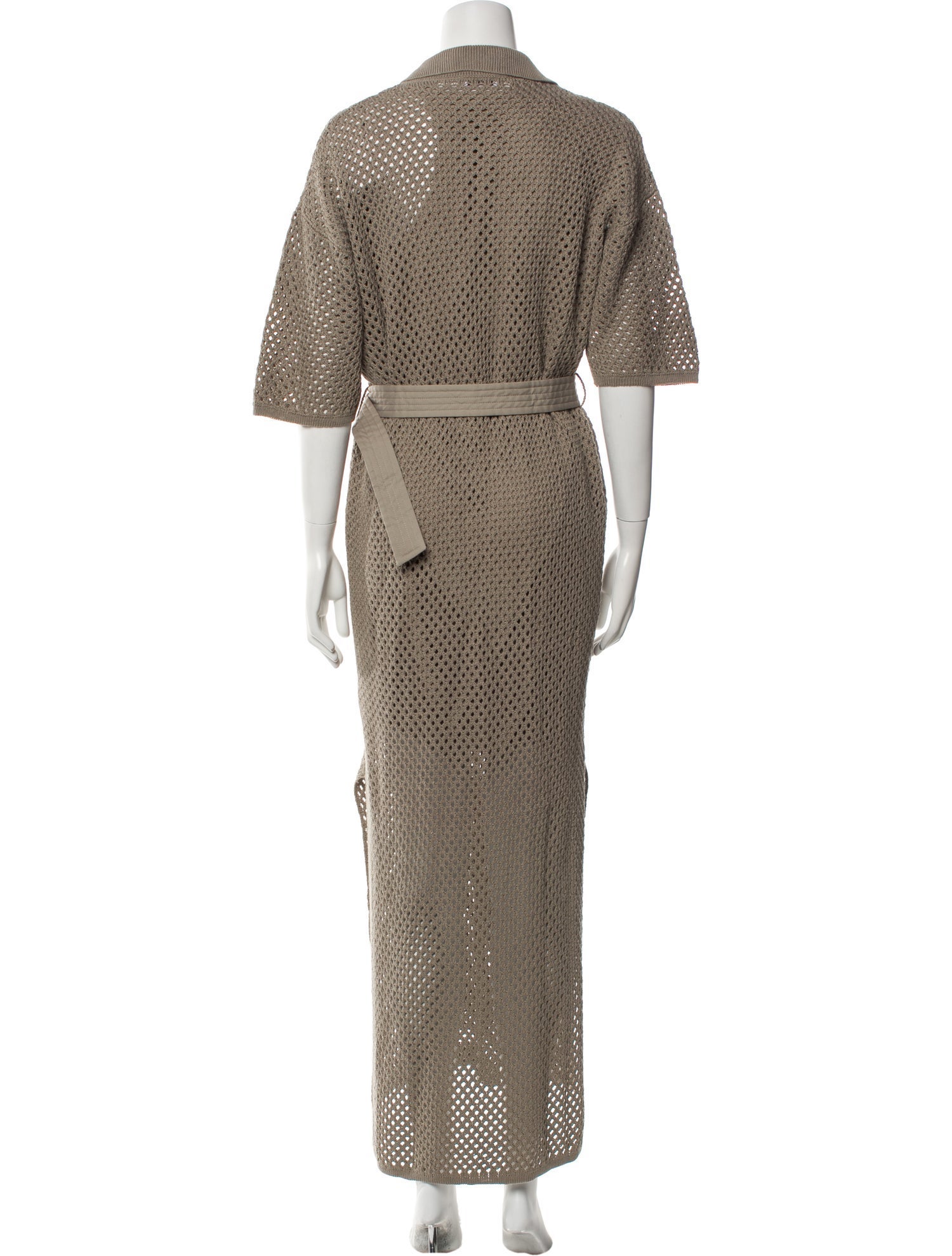 Brunello Cucinelli Mock Neck Long Dress w/ Tags