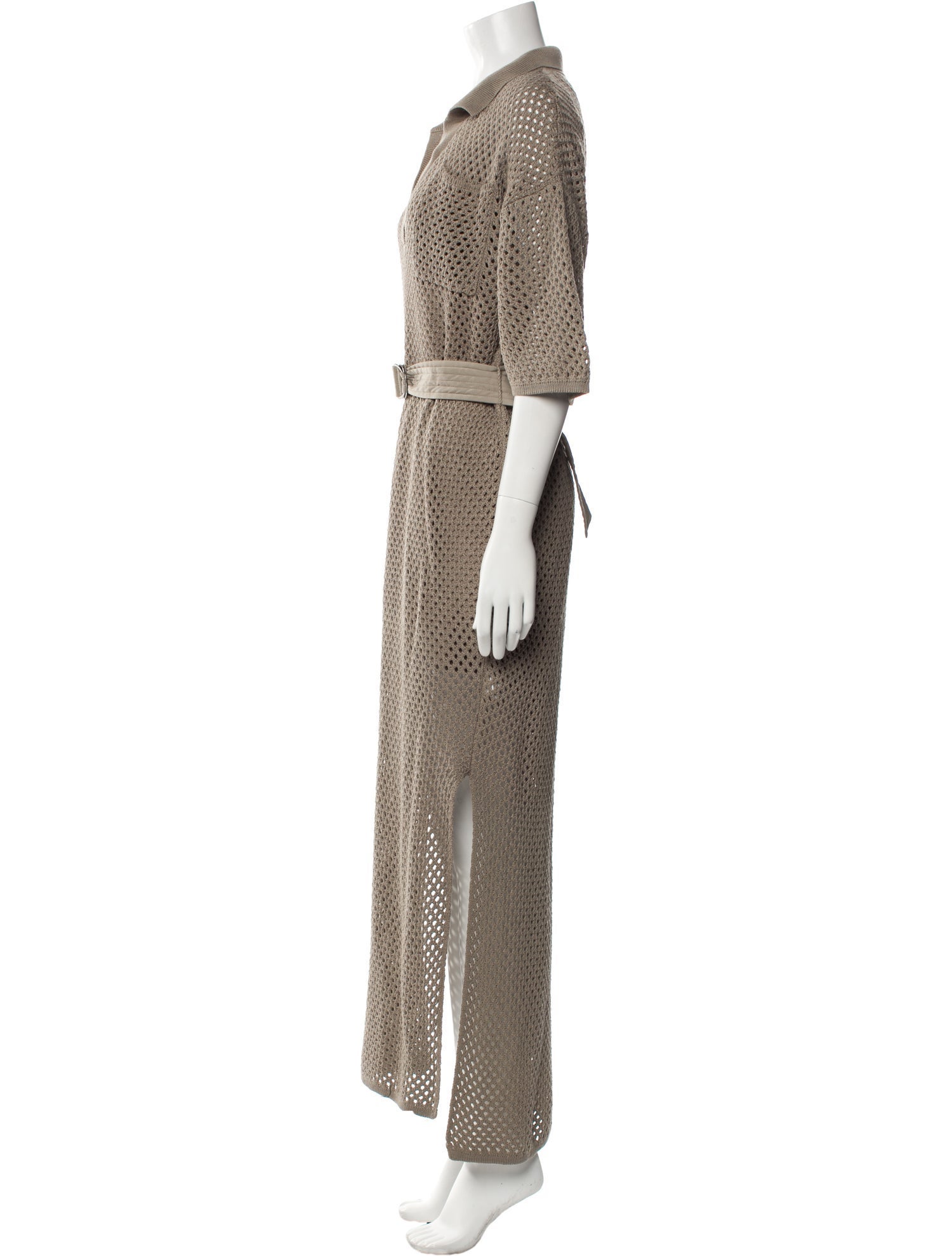 Brunello Cucinelli Mock Neck Long Dress w/ Tags
