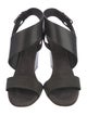 Brunello Cucinelli Monili Leather Slingback Sandals