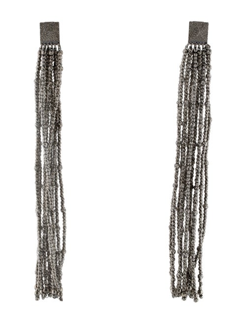 Brunello Cucinelli Beaded Drop Earrings