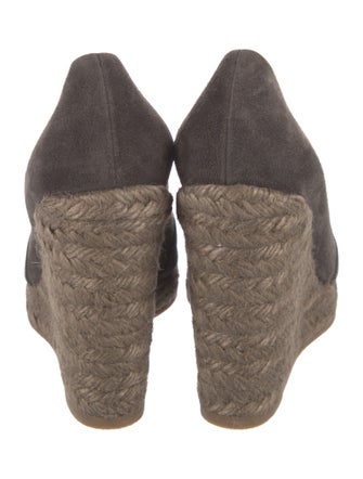 Brunello Cucinelli Monili Suede Pumps