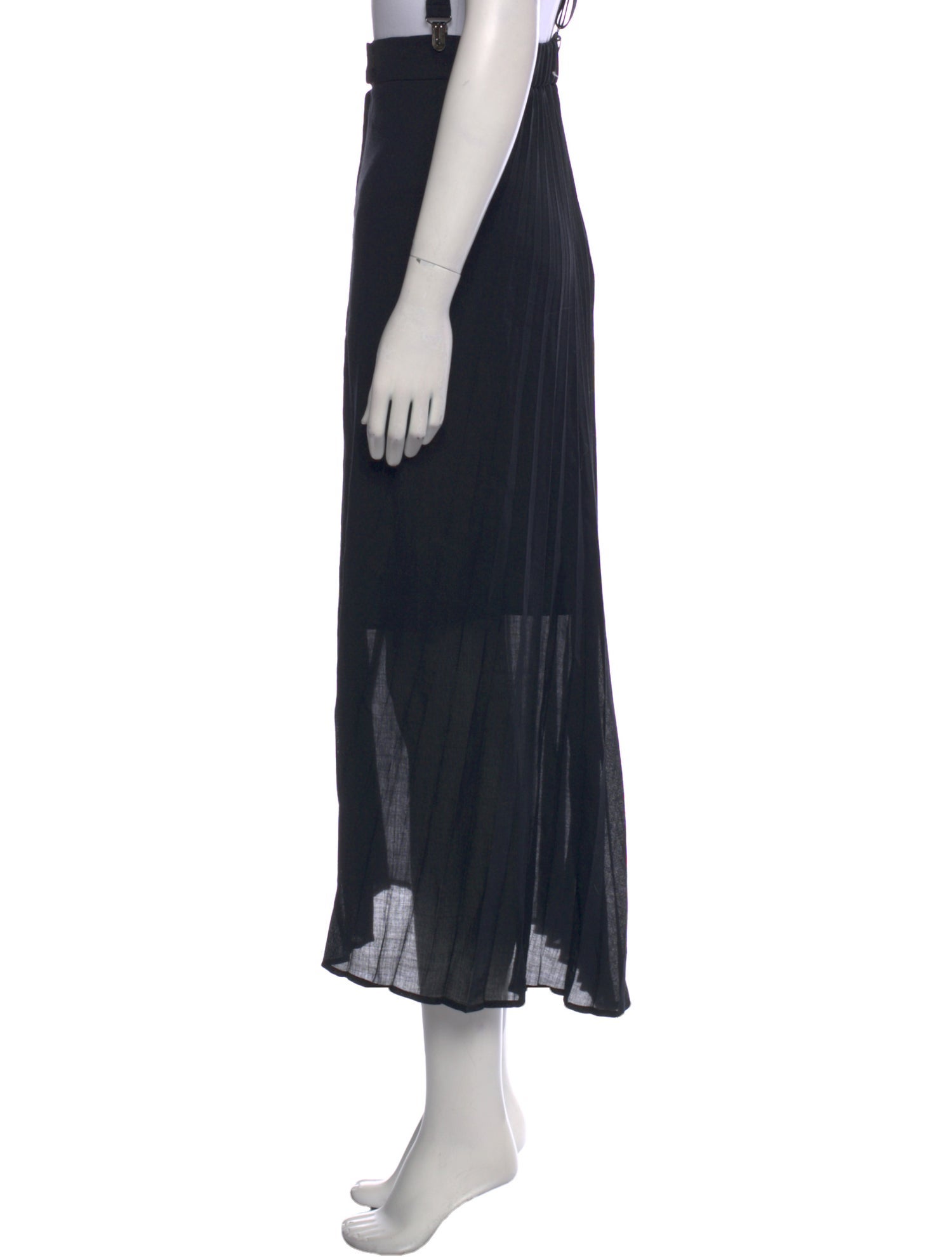 Brunello Cucinelli Virgin Wool Midi Length Skirt