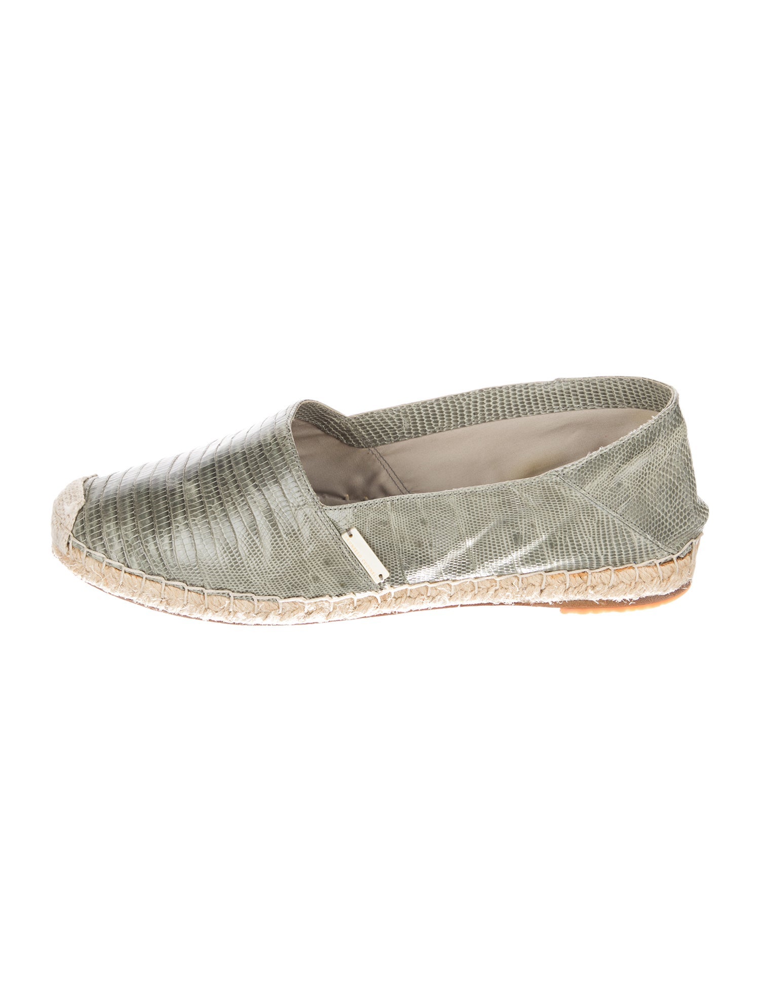Brunello Cucinelli Lizard Colorblock Pattern Espadrilles