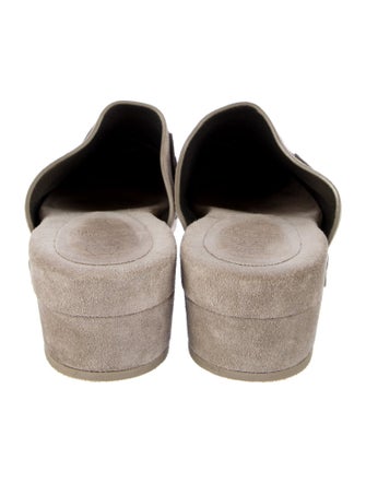 Brunello Cucinelli Monili Suede Mules