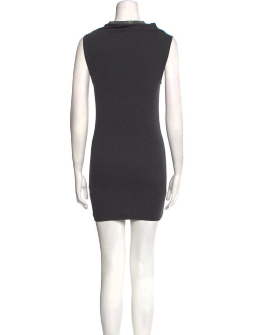 Brunello Cucinelli Cowl Neck Mini Dress