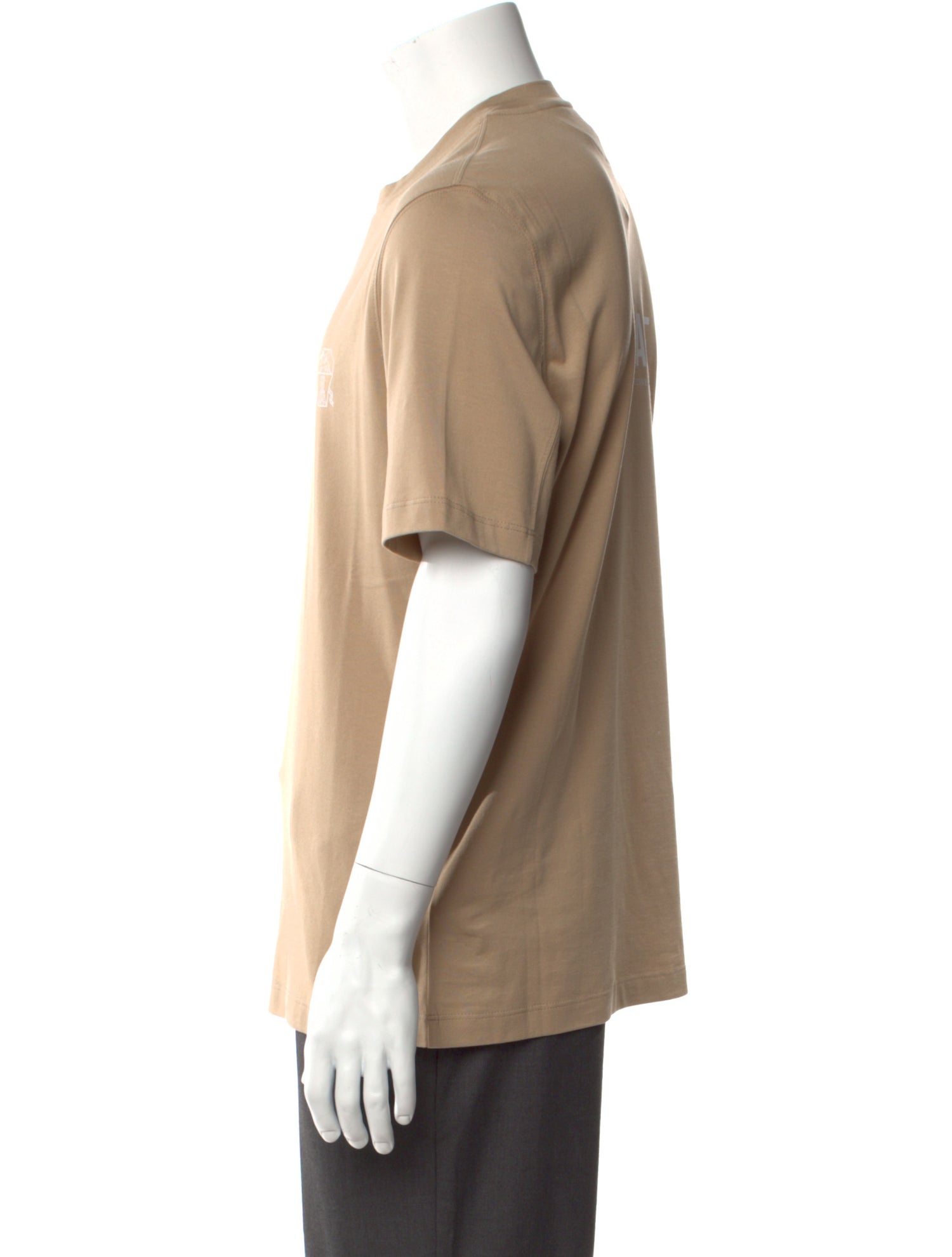 Brunello Cucinelli Linen Crew Neck T-Shirt w/ Tags
