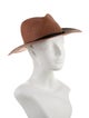 Brunello Cucinelli Straw Fedora Hat