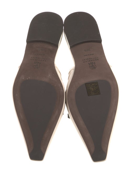 Brunello Cucinelli Leather Slingback Flats