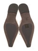 Brunello Cucinelli Leather Slingback Flats