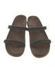 Brunello Cucinelli Suede Slides