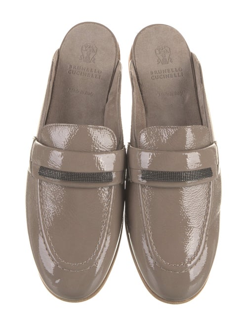 Brunello Cucinelli Patent Leather Mules