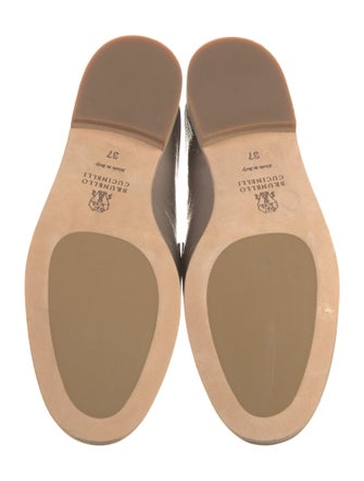 Brunello Cucinelli Patent Leather Mules