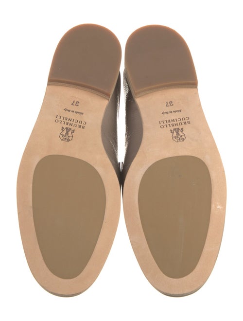 Brunello Cucinelli Patent Leather Mules