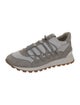 Brunello Cucinelli Nylon Beaded Accents Sneakers