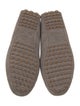 Brunello Cucinelli Suede Beaded Accents Loafers