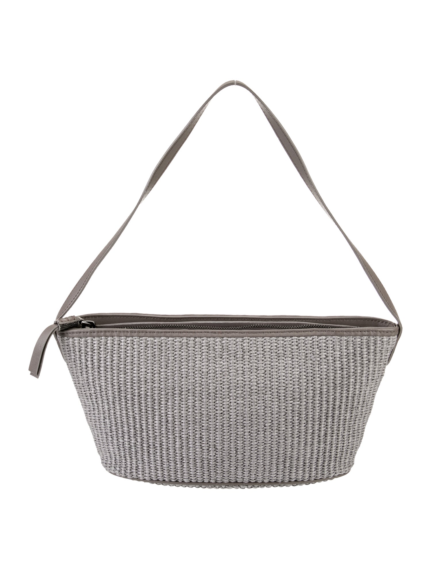 Brunello Cucinelli Raffia Shoulder Bag