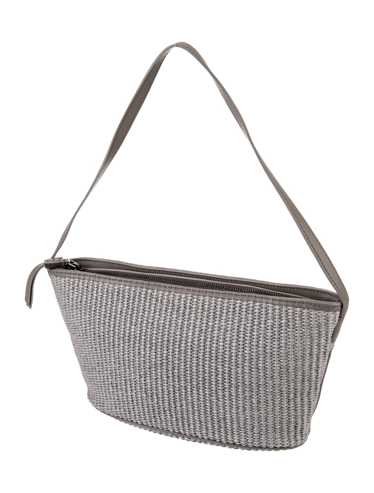 Brunello Cucinelli Raffia Shoulder Bag