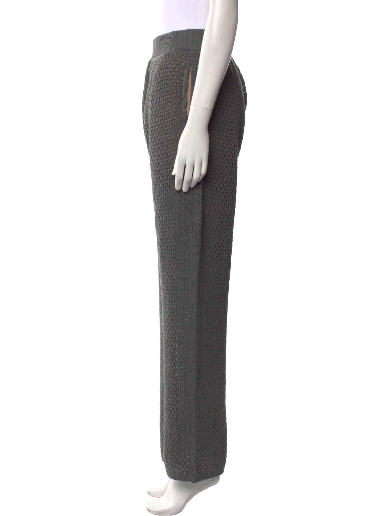 Brunello Cucinelli Lace Pattern Wide Leg Pants w/ Tags