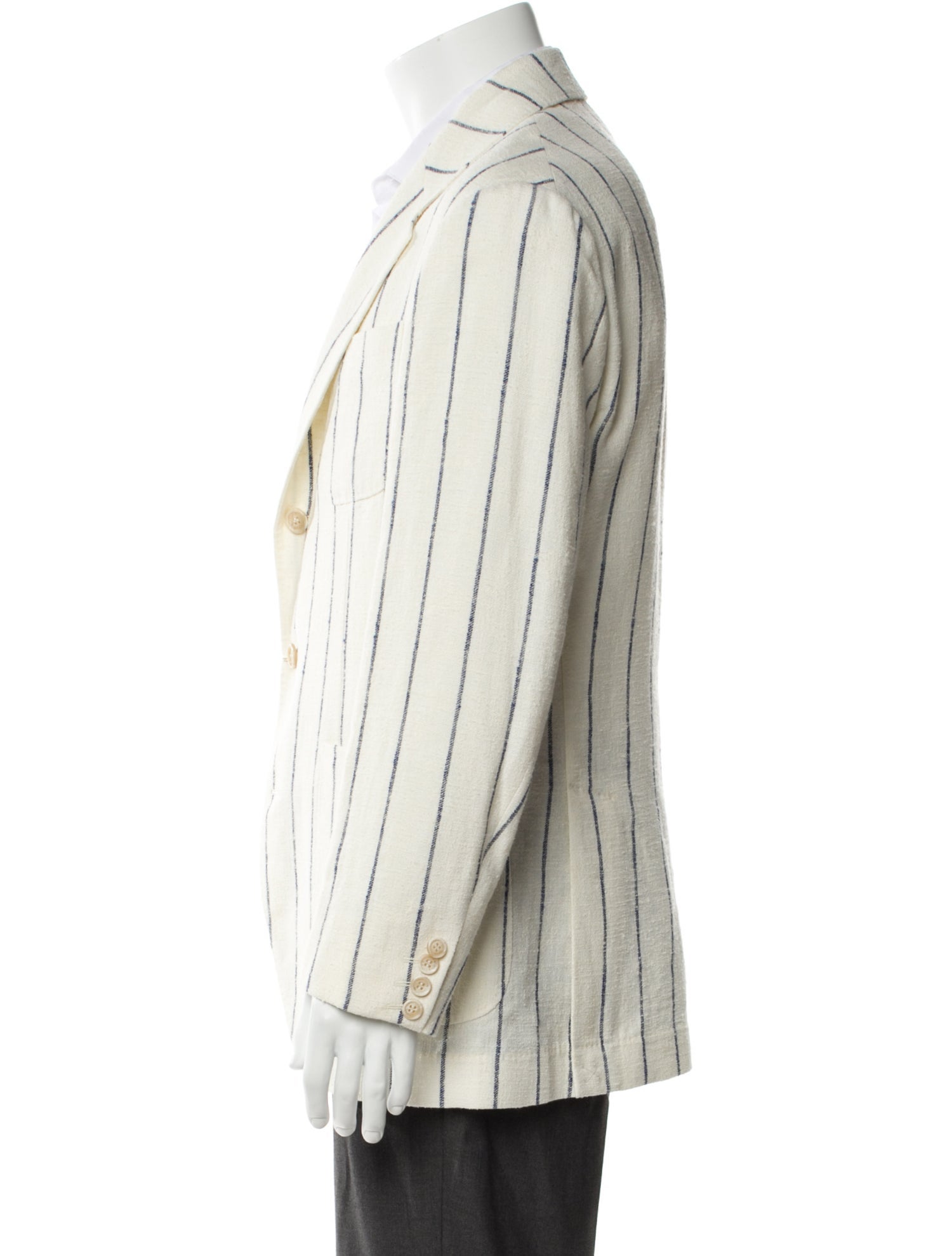 Brunello Cucinelli Striped Blazer w/ Tags