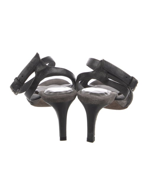 Brunello Cucinelli Monili Leather Sandals
