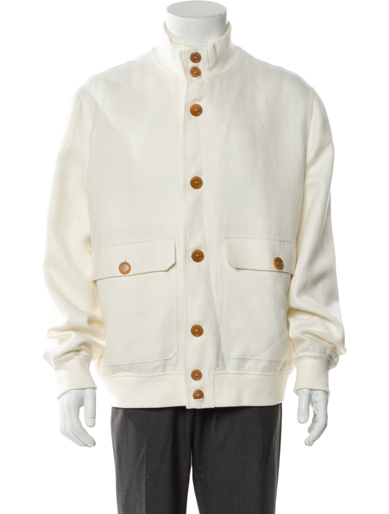 Brunello Cucinelli Linen Utility Jacket w/ Tags