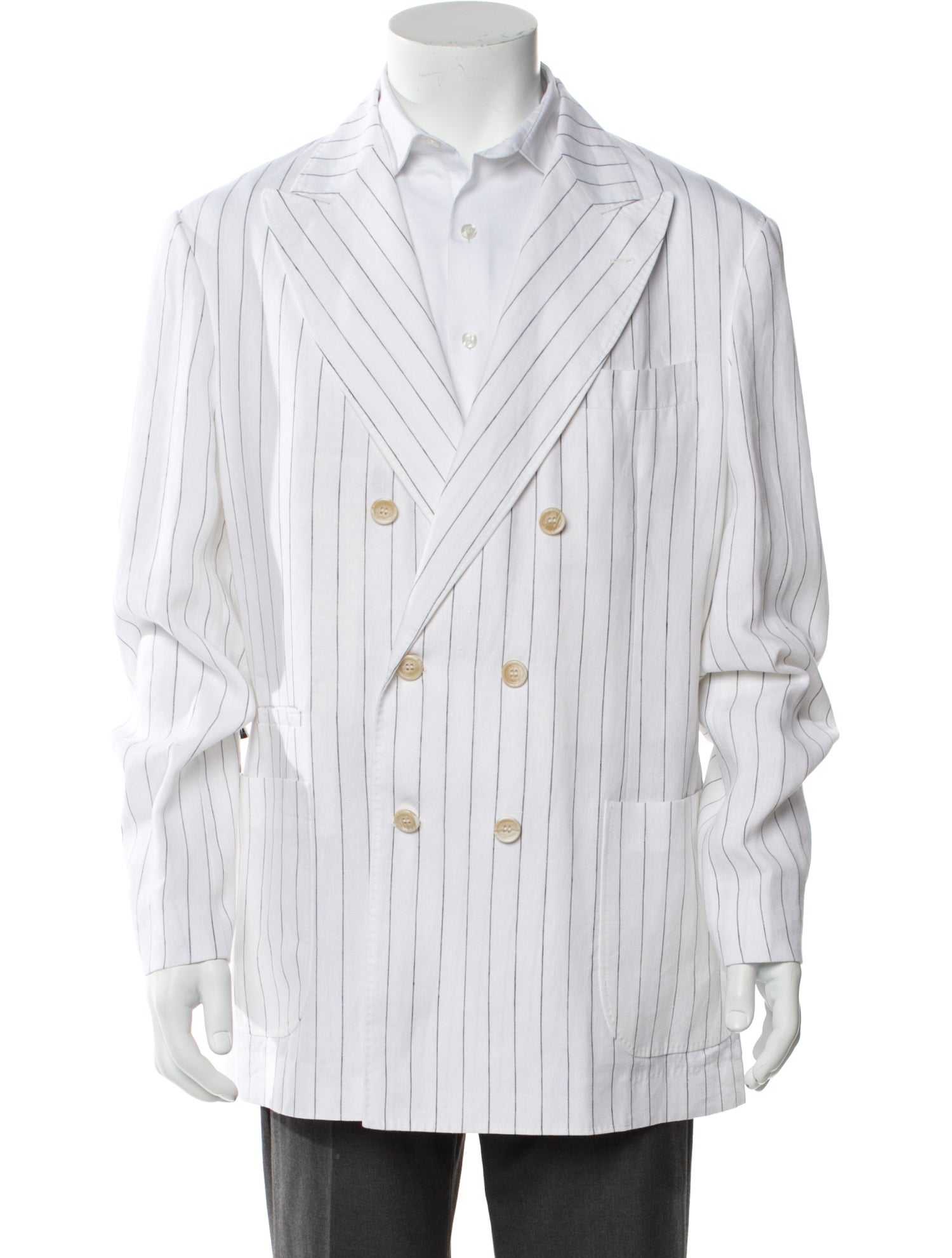 Brunello Cucinelli Striped Blazer w/ Tags