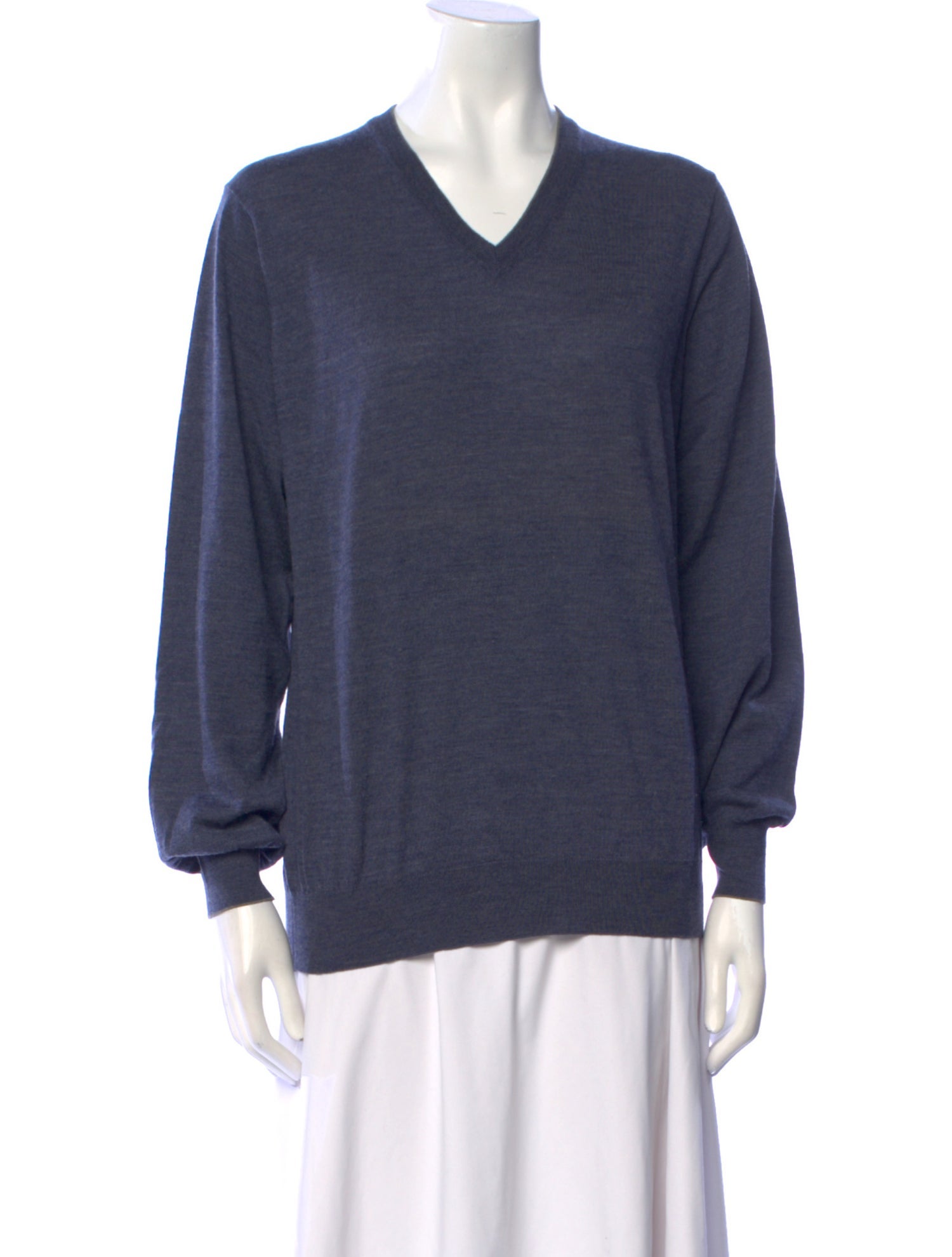 Brunello Cucinelli Wool V-Neck Sweater