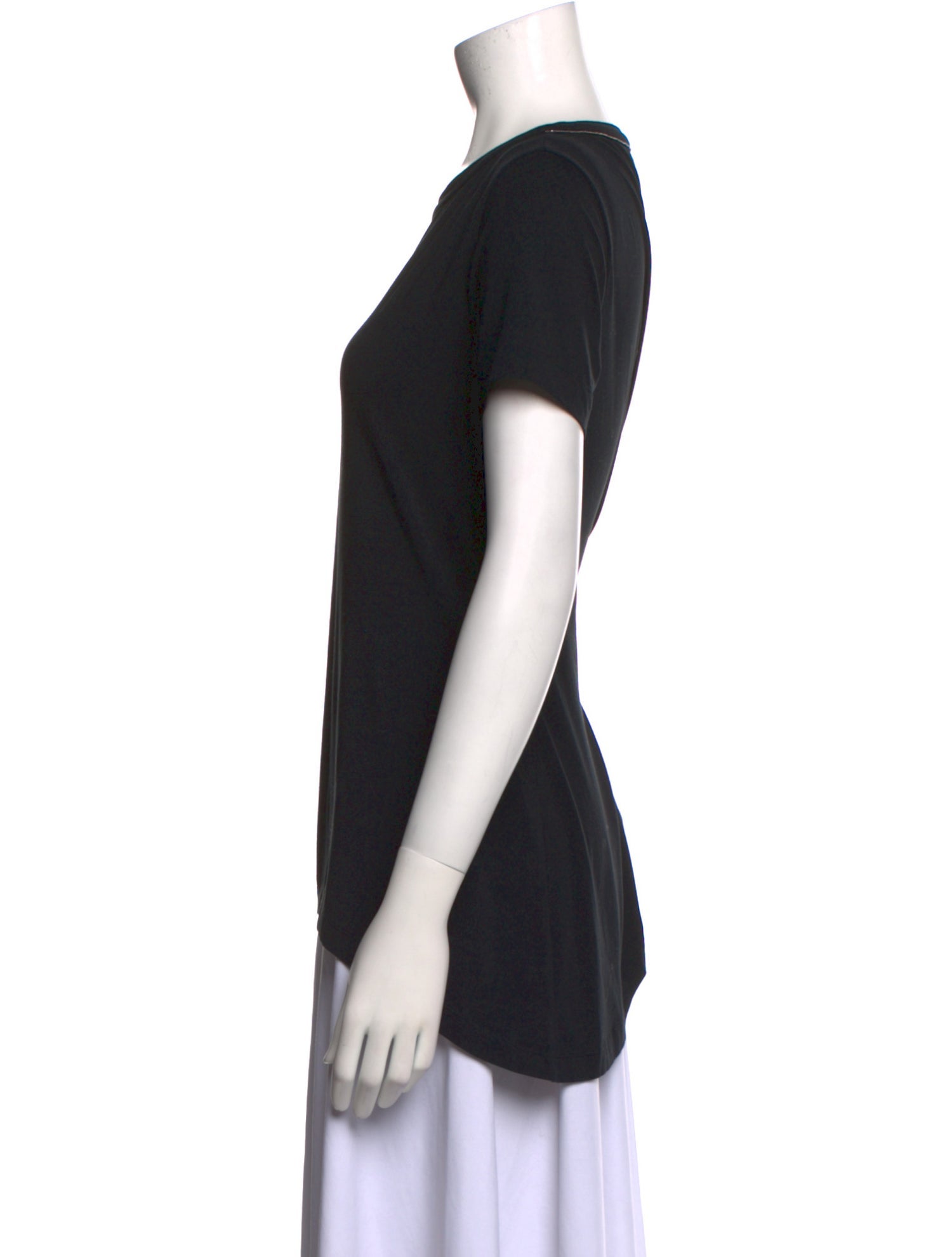 Brunello Cucinelli Crew Neck Short Sleeve T-Shirt