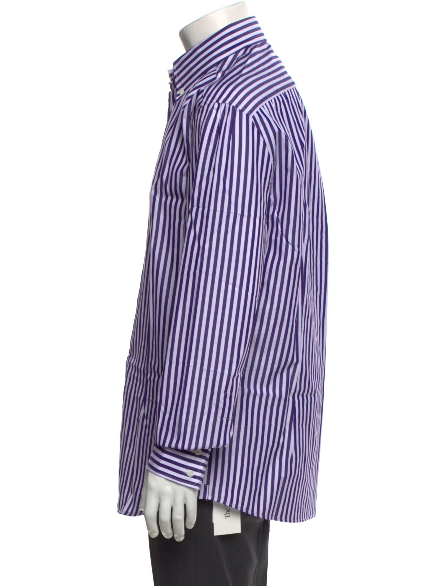 Brunello Cucinelli Striped Long Sleeve Shirt