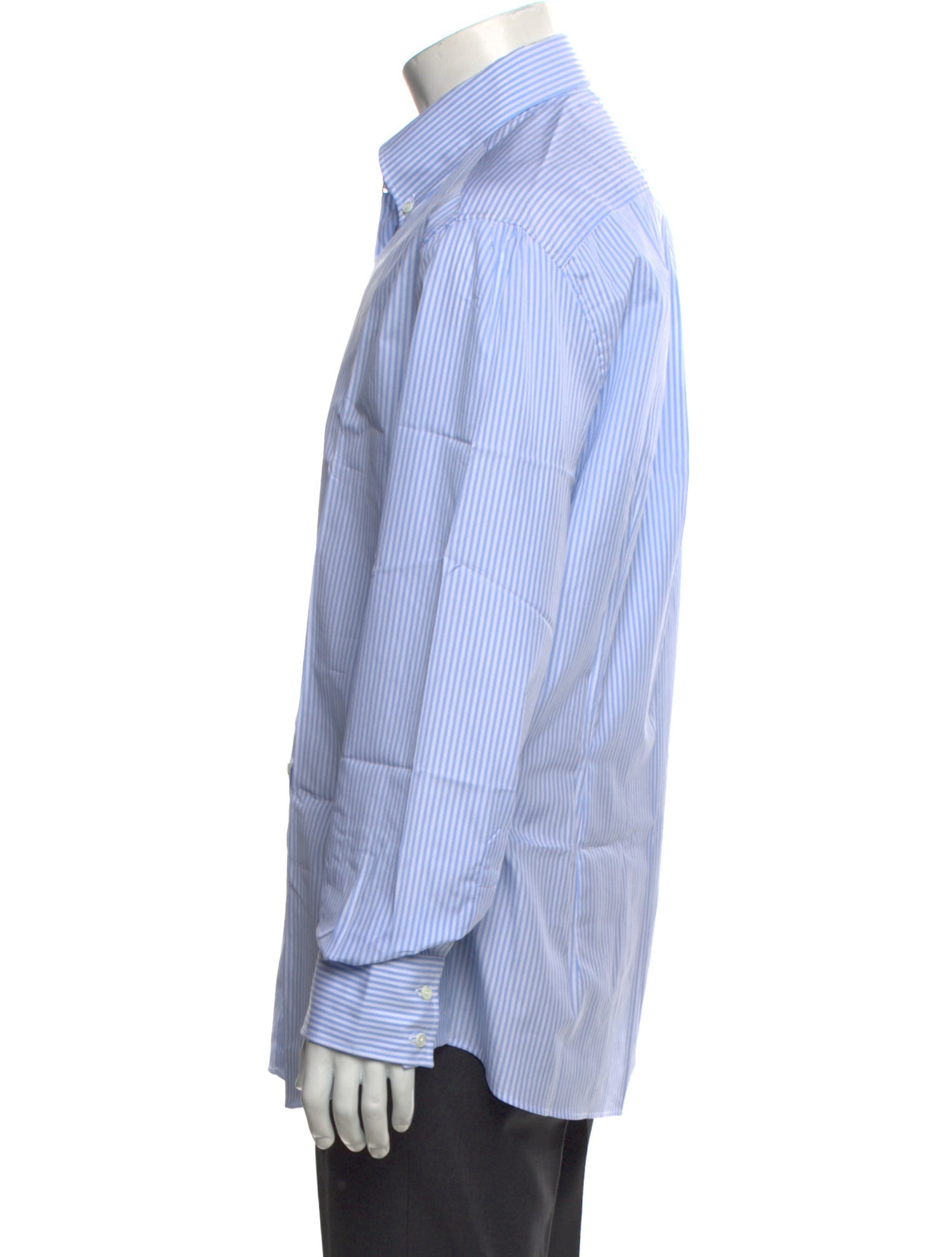 Brunello Cucinelli Striped Long Sleeve Dress Shirt w/ Tags