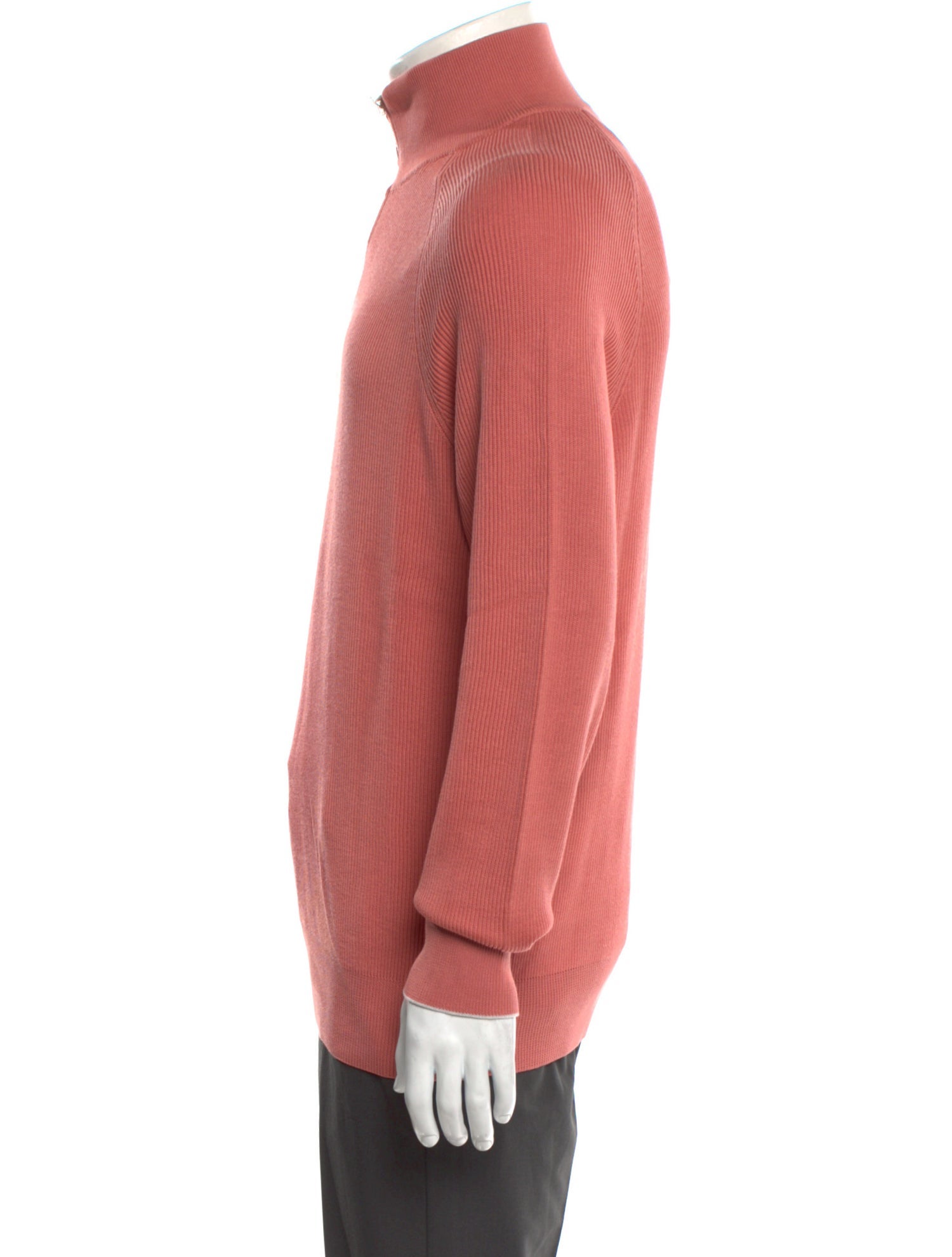 Brunello Cucinelli Turtleneck Long Sleeve Polo Sweater w/ Tags