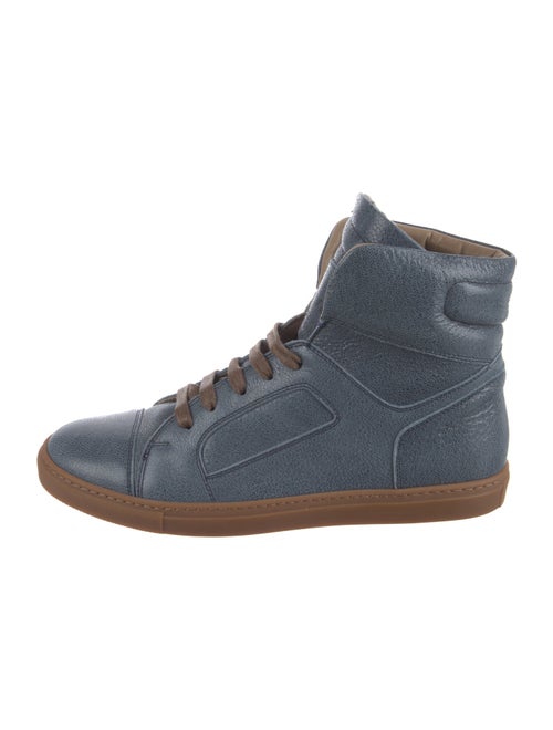 Brunello Cucinelli Leather Wedge Sneakers
