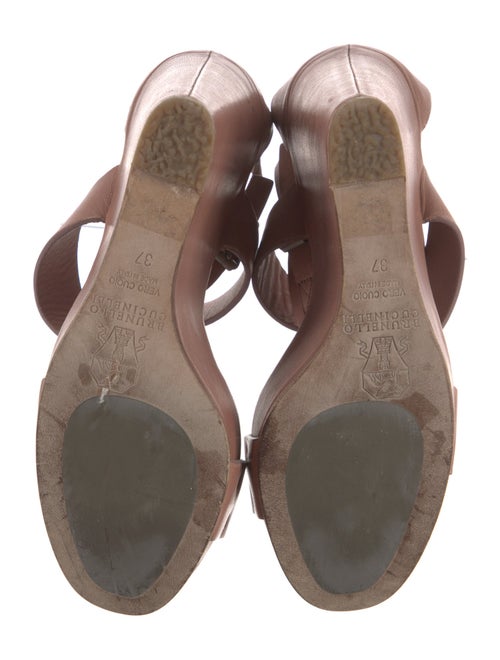 Brunello Cucinelli Leather Sandals