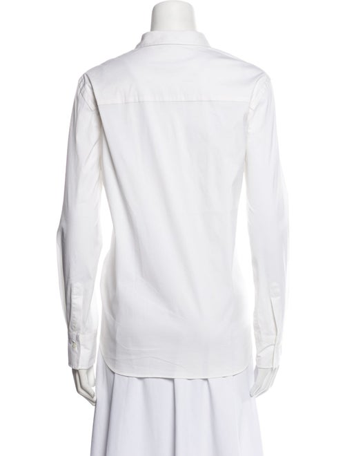 Brunello Cucinelli Long Sleeve Button-Up Top