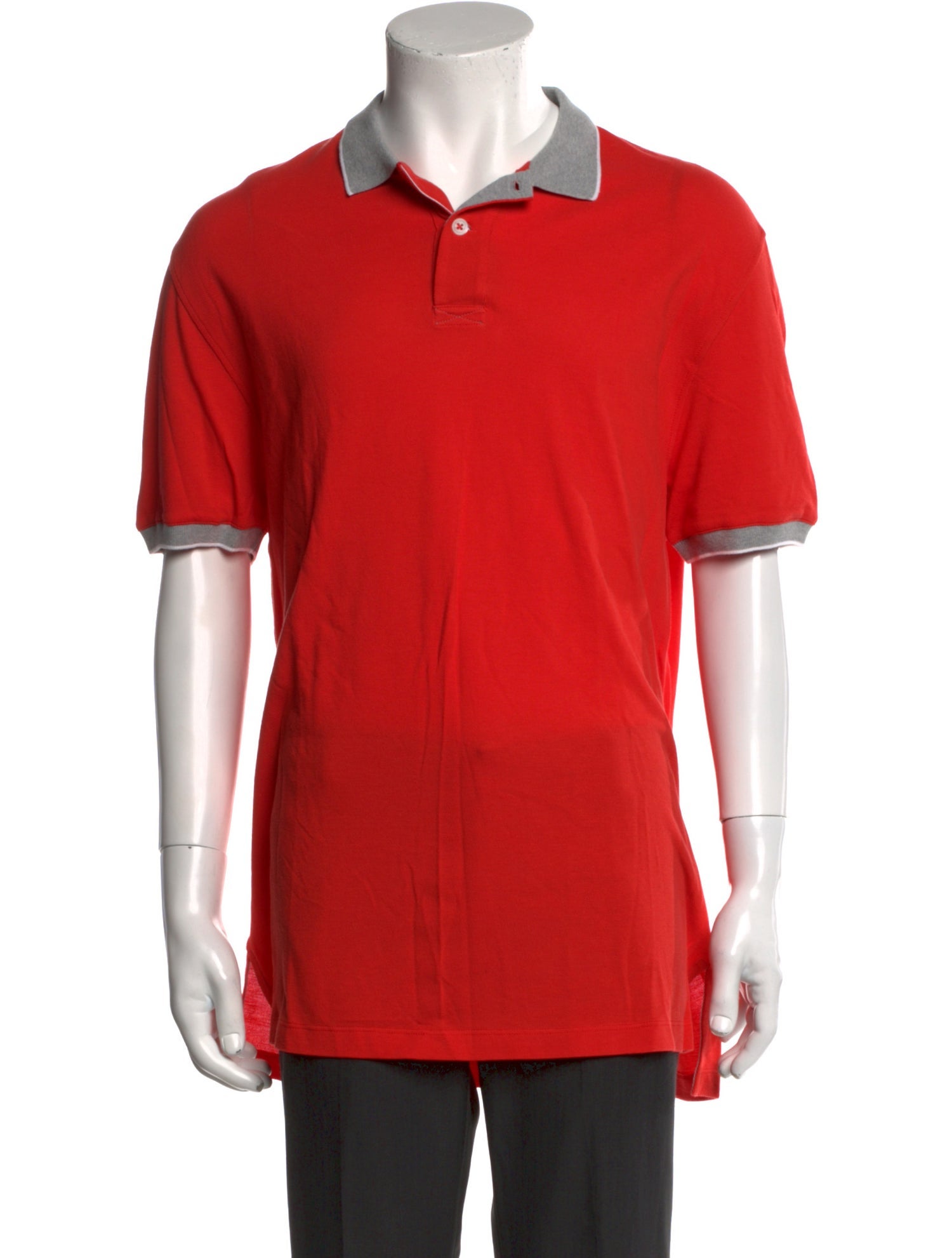 Brunello Cucinelli Collar Short Sleeve Polo Shirt