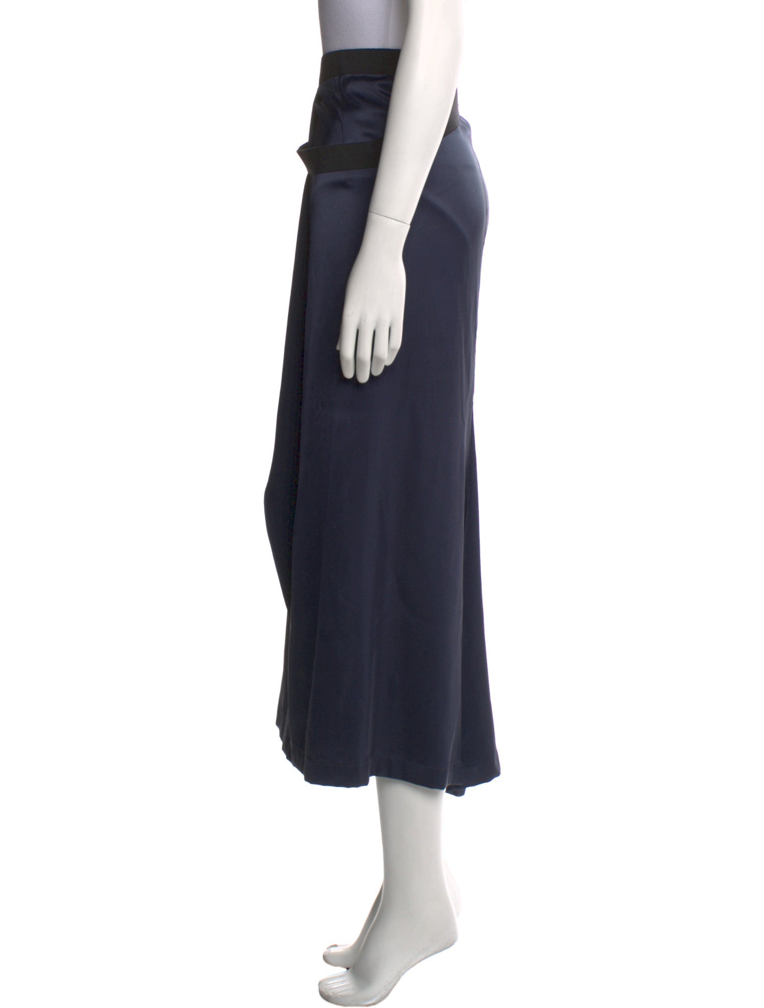 Brunello Cucinelli Silk Long Skirt