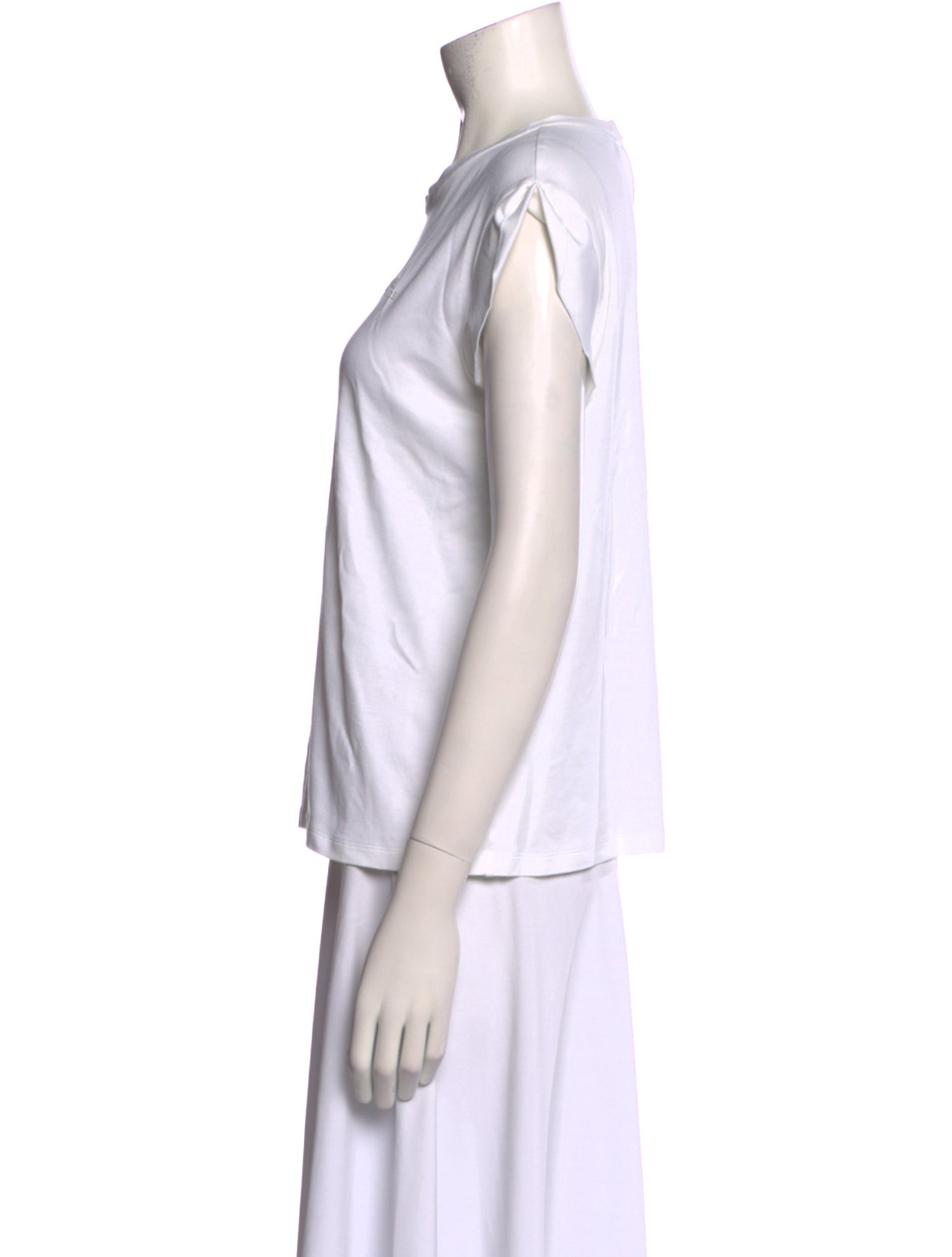 Brunello Cucinelli Graphic Print Crew Neck T-Shirt