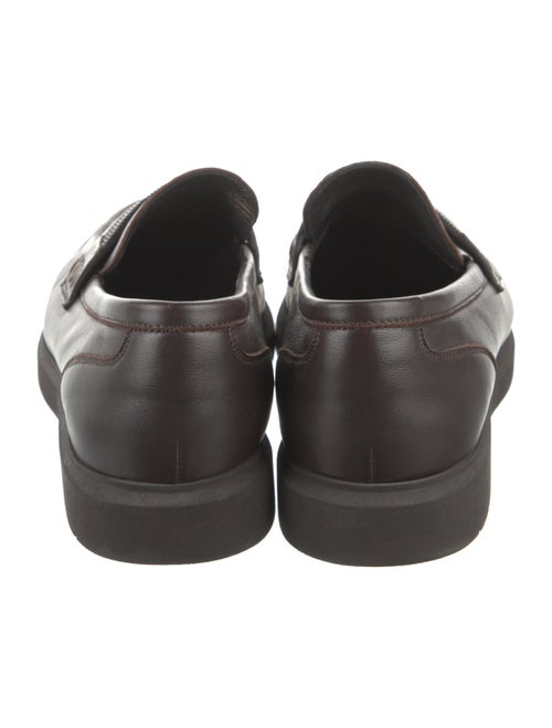 Brunello Cucinelli Monili Leather Loafers