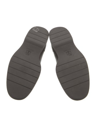 Brunello Cucinelli Monili Leather Loafers