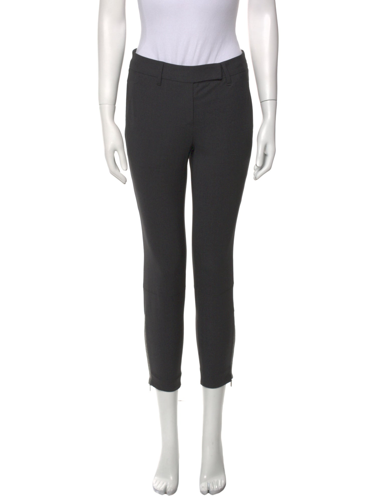 Brunello Cucinelli Wool Skinny Leg Pants w/ Tags