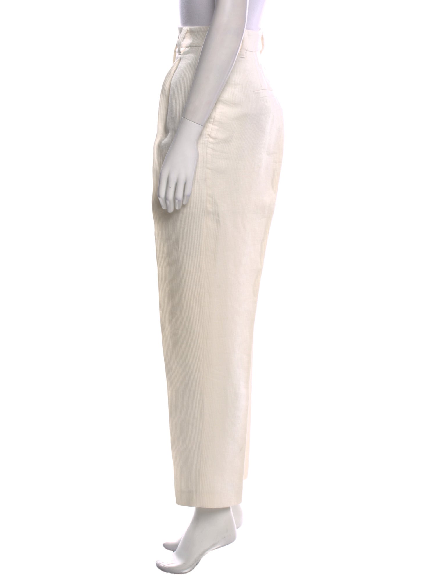 Brunello Cucinelli Linen Straight Leg Pants