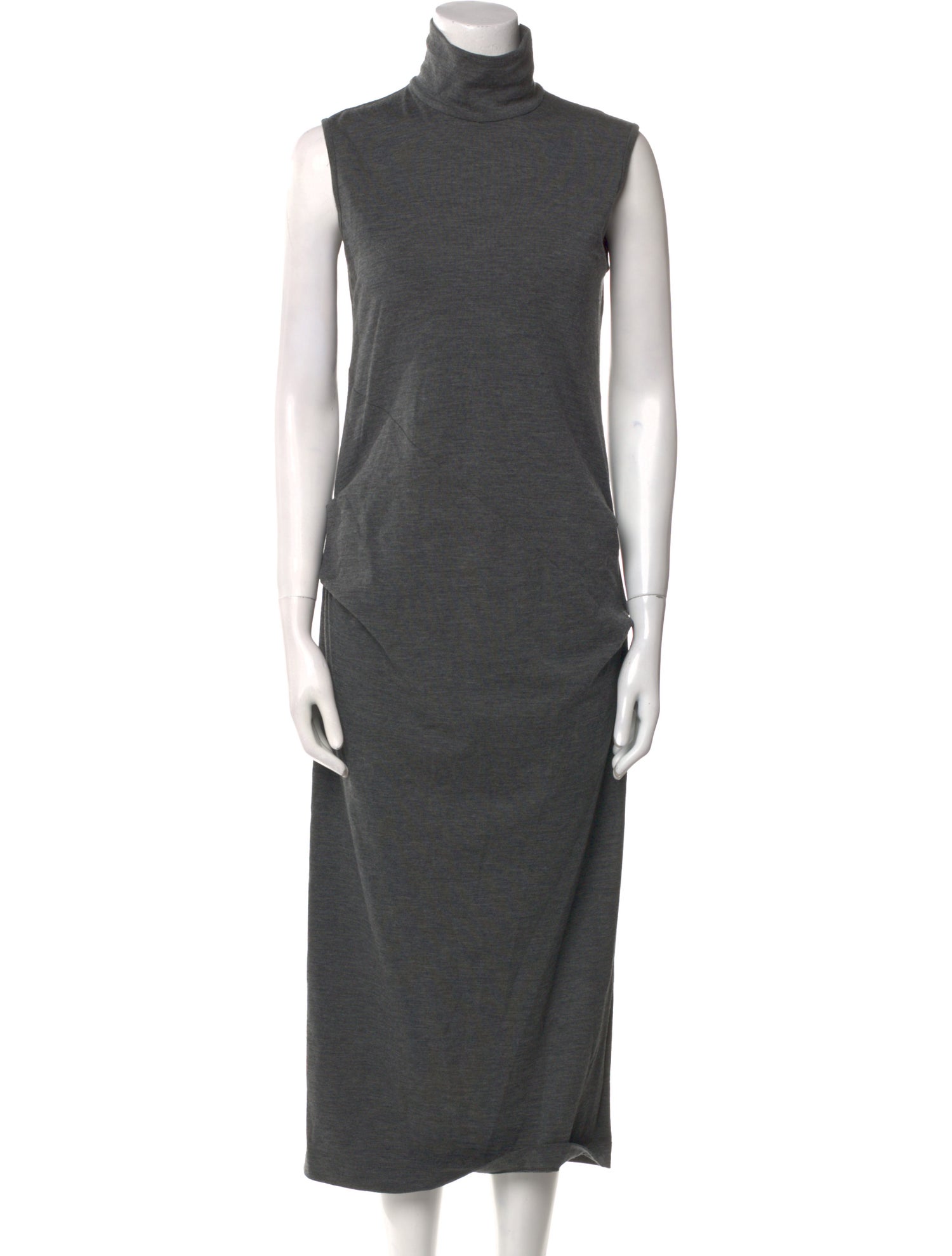 Brunello Cucinelli Virgin Wool Long Dress