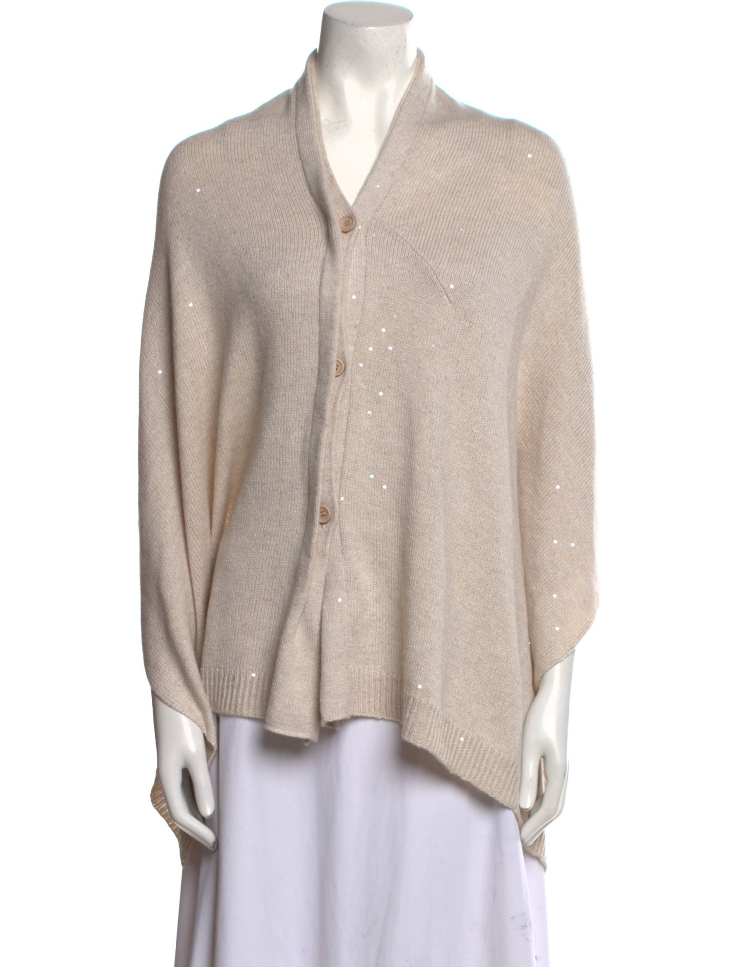 Brunello Cucinelli Cashmere V-Neck Sweater w/ Tags